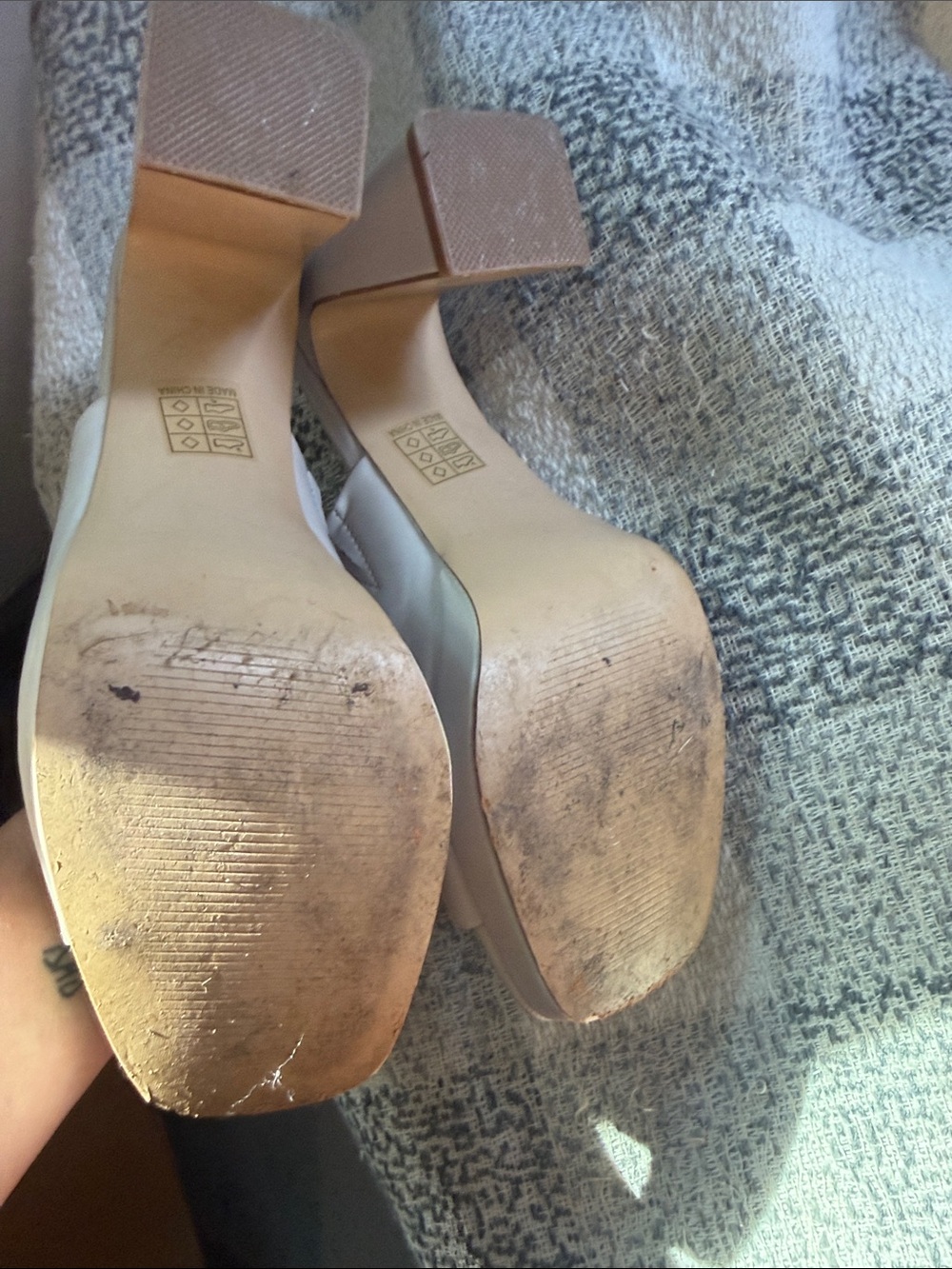 Open-Toe Slide Mules - Picture 3 of 4